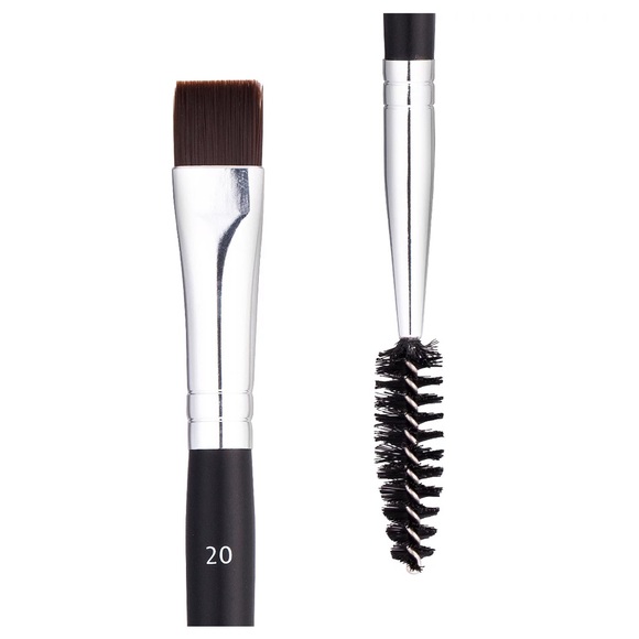 🆕 Anastasia ABH Brush 20 Dual-Ended Flat Detailed - Picture 3 of 3